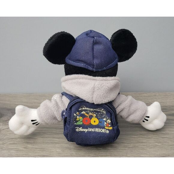 VTG 2003 Disneyland Resort Walt Disney Parks and Resorts Mickey Backpack Plush - Picture 3 of 15